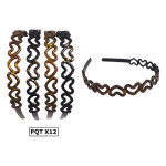 DIADEMA CORAZON TIPO CAREI DK-5030 (PQTX12)