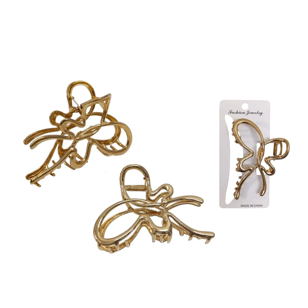 CAIMAN METALICO DORADO MARIPOSA HK565 (PQTX12)