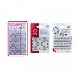 STICKER UÑAS NAIL 3D L1345-1-3 (CRTX12)