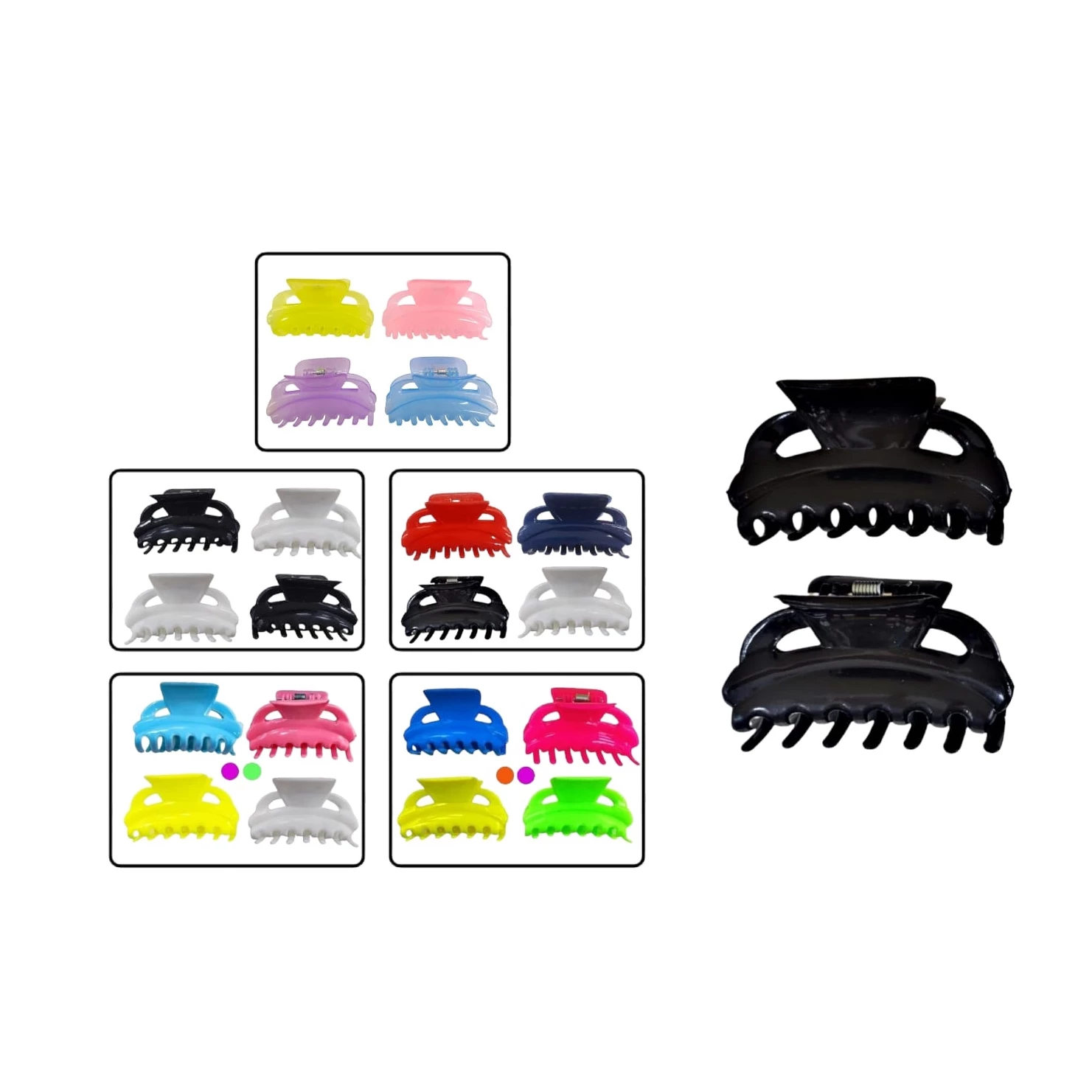 CAIMAN OREJON GRANDE SURTIDO (X12)(BYN-FUERTE-PASTEL-TOMMY-NEGRO-TRASLUCIDO)