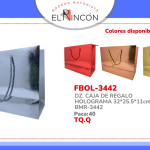 DZ. CAJA DE REGALO HOLOGRAMA 32*25.5*11cm BMR-3442