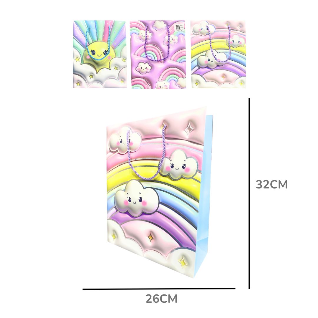 DZ DE CAJA DE REGALO ESTAMPADA 26*32*10CM BMR-5954