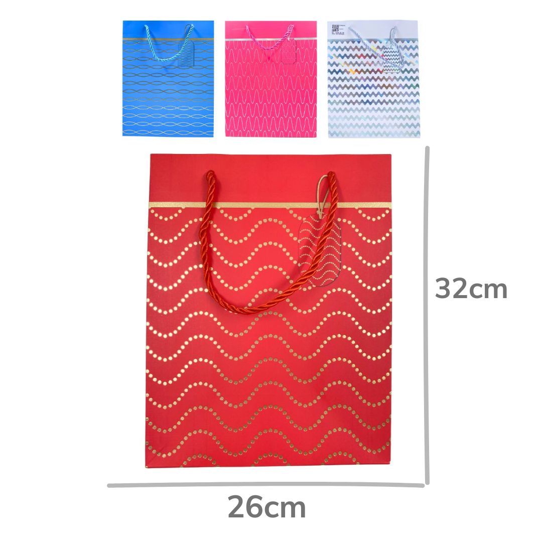 DZ. CAJA DE REGALO ESTAMPADA 32*26*10cm FD8924M