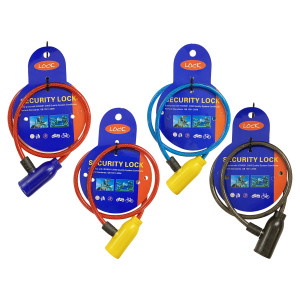 CANDADO PARA BICICLETA CON LLAVE