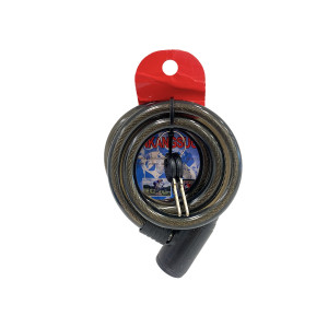 CANDADO BICICLETA 1M CON 2 LLAVES