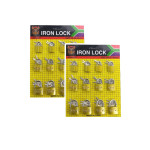 CANDADOS ENCARTONADOS IRON LOCK (CRTN X12) DK-4786