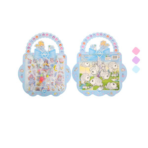 SET STICKER PARA NIÑA + COLLAR SURTIDO DK-4892