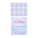 DZ. CHAQUIRAS PARA EL CABELLO TRANSPARENTES BMR-3070-3