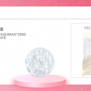 PAQUETE CHAQUIRAS*250G TRANSPARENTE BMR-3100-8