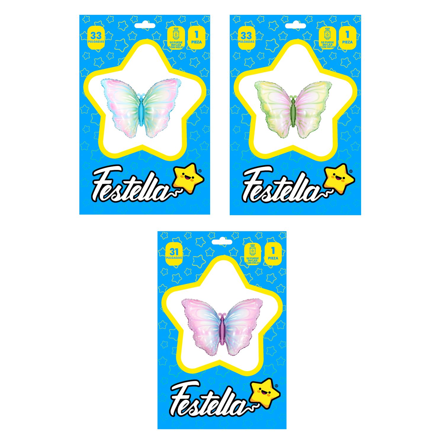 GLOBO FLOR TORNASOL 33" (PQTX25)