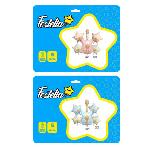 KIT GLOBO GUITARRA X5 (PQTX12)