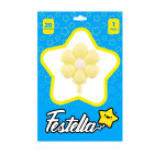 GLOBO FLOR AMARILLA 20" (PQTX25)