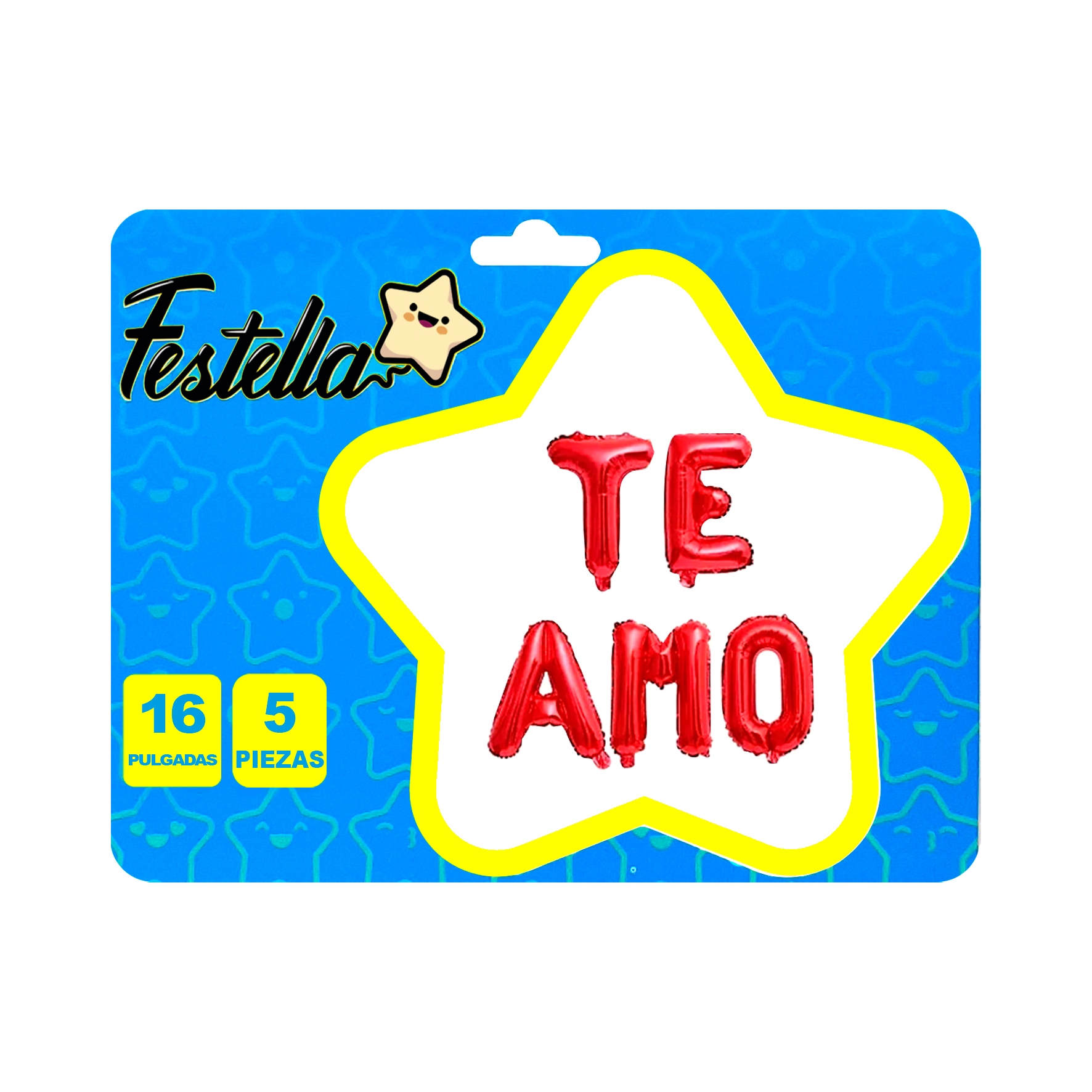 GLOBO TE AMO ROJO 16" (PQTX12)