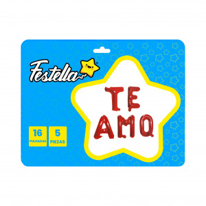 GLOBO TE AMO ROJO 16" (PQTX12)