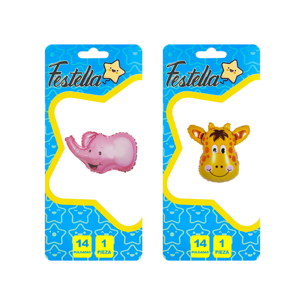GLOBO ANIMALES 14"(PQTX25)