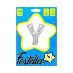 GLOBO LETRA Y PLATEADA 16" (PQTX25)