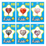 GLOBO CORAZON TE AMO CARTON 18" (PQTX24)