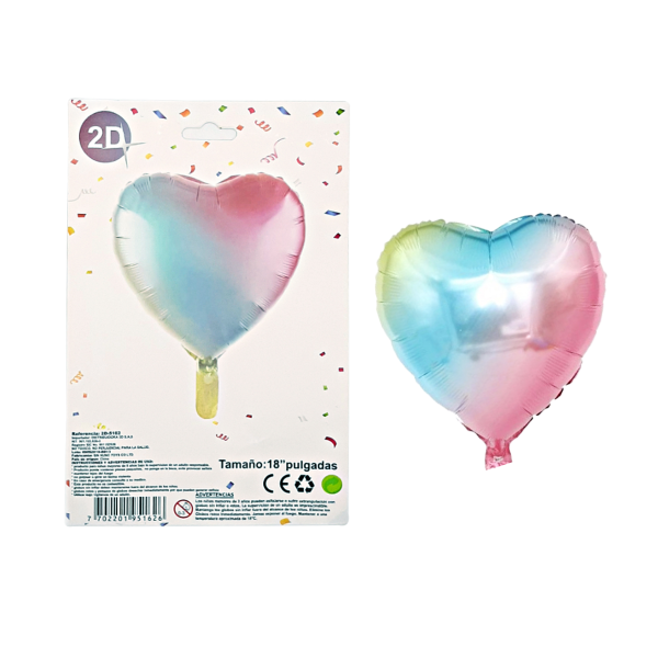 GLOBO CORAZON DEGRADE¨