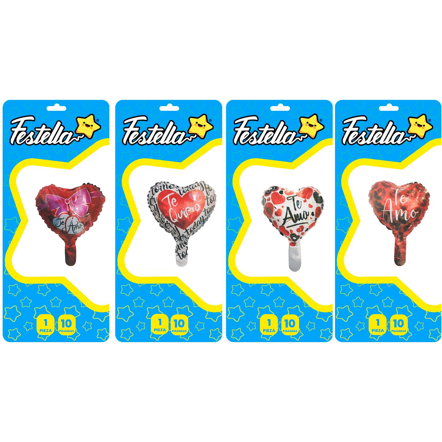 GLOBO TE AMO 10"(PQTX25)