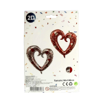 GLOBO CORAZON ESTAMPADO (PQTX25)