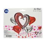 KIT GLOBO CORAZON.(PQTX12)