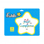 GLOBO FELIZ CUMPLEAÑOS CURSIVO DEGRADE(PQTX12)