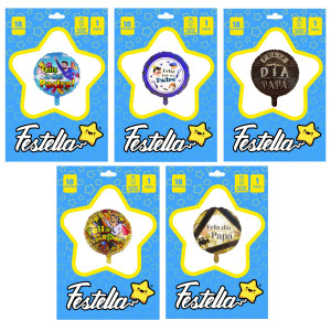 GLOBO CARTON PAPA 18"(PQTX25).