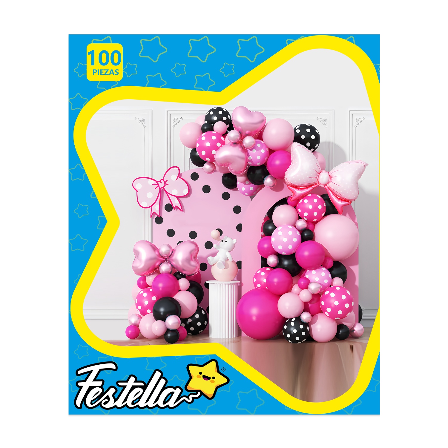 KIT GLOBO ORGANICO MOÑOS X100 (PQTX5)