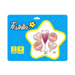 KIT GLOBO FELIZ DIA X5