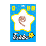 GLOBO KURLY ESPIRAL PALO ROSA 17" (PQTX25)