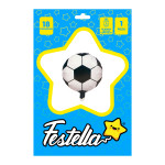 GLOBO BALON 18" NEGRO.(PQTX25)