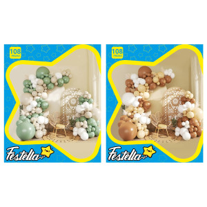 KIT GLOBO ORGANICO X108 (PQTX5)