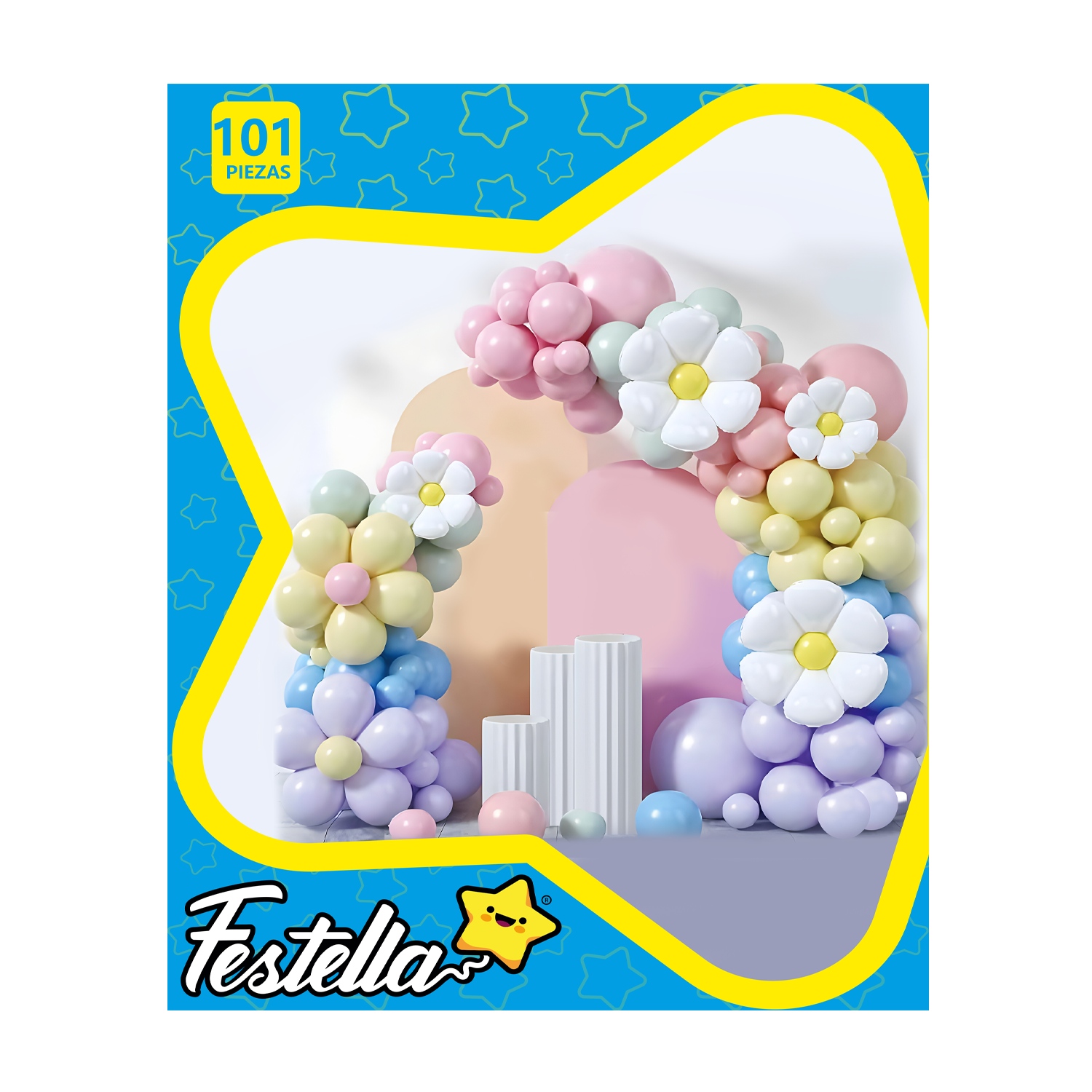 KIT GLOBO ORGANICO FLORES X101 (PQTX5)