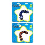 KIT GLOBO ORGANIC ROJO X84