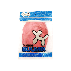 GLOBO DE LATEX ESPEJO 36"ROSADO X5