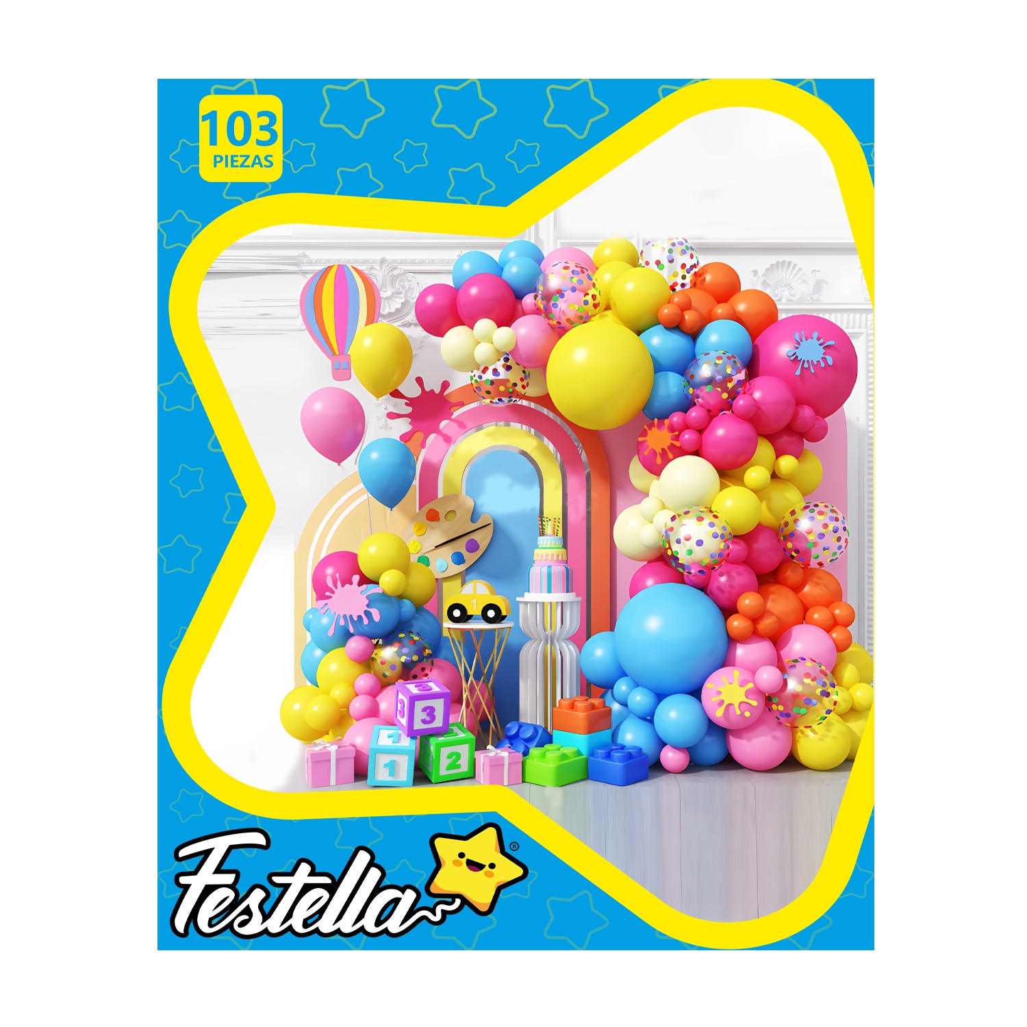 KIT GLOBO ORGANICO INFANTIL X103 (PQTX5)