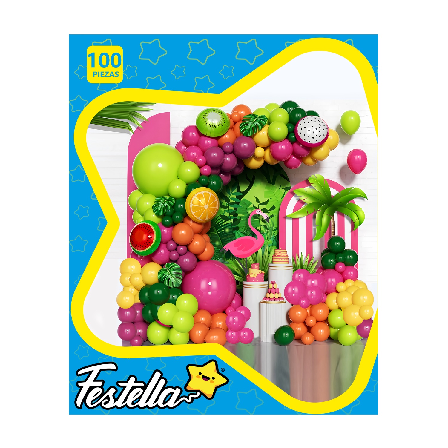 KIT GLOBO ORGANICO TROPICAL X100 (PQTX5)