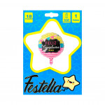 GLOBO FELIZ CUMPLEAÑOS 18"(PQTX25)