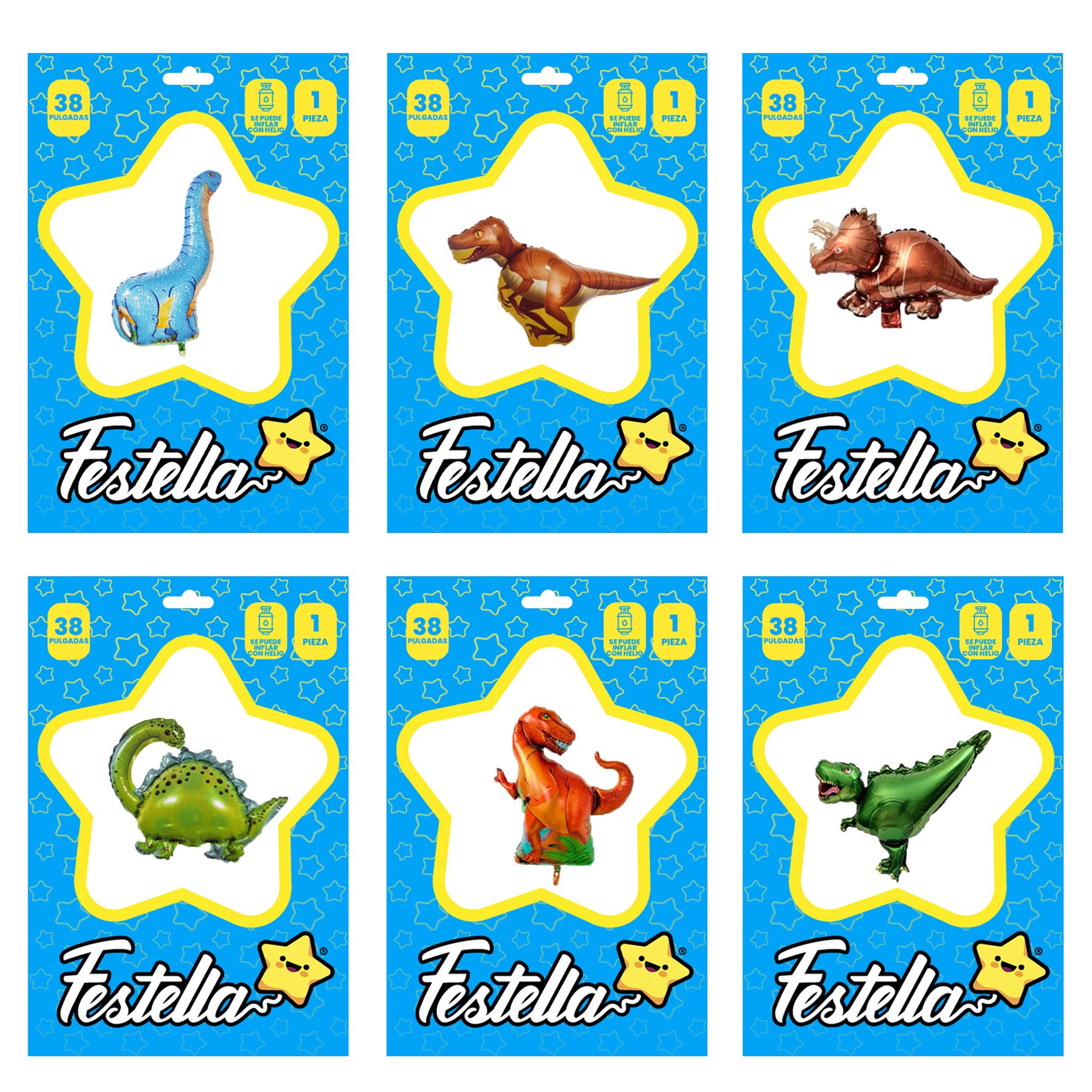 GLOBO DINOSAURIO 38"(PQTX25)