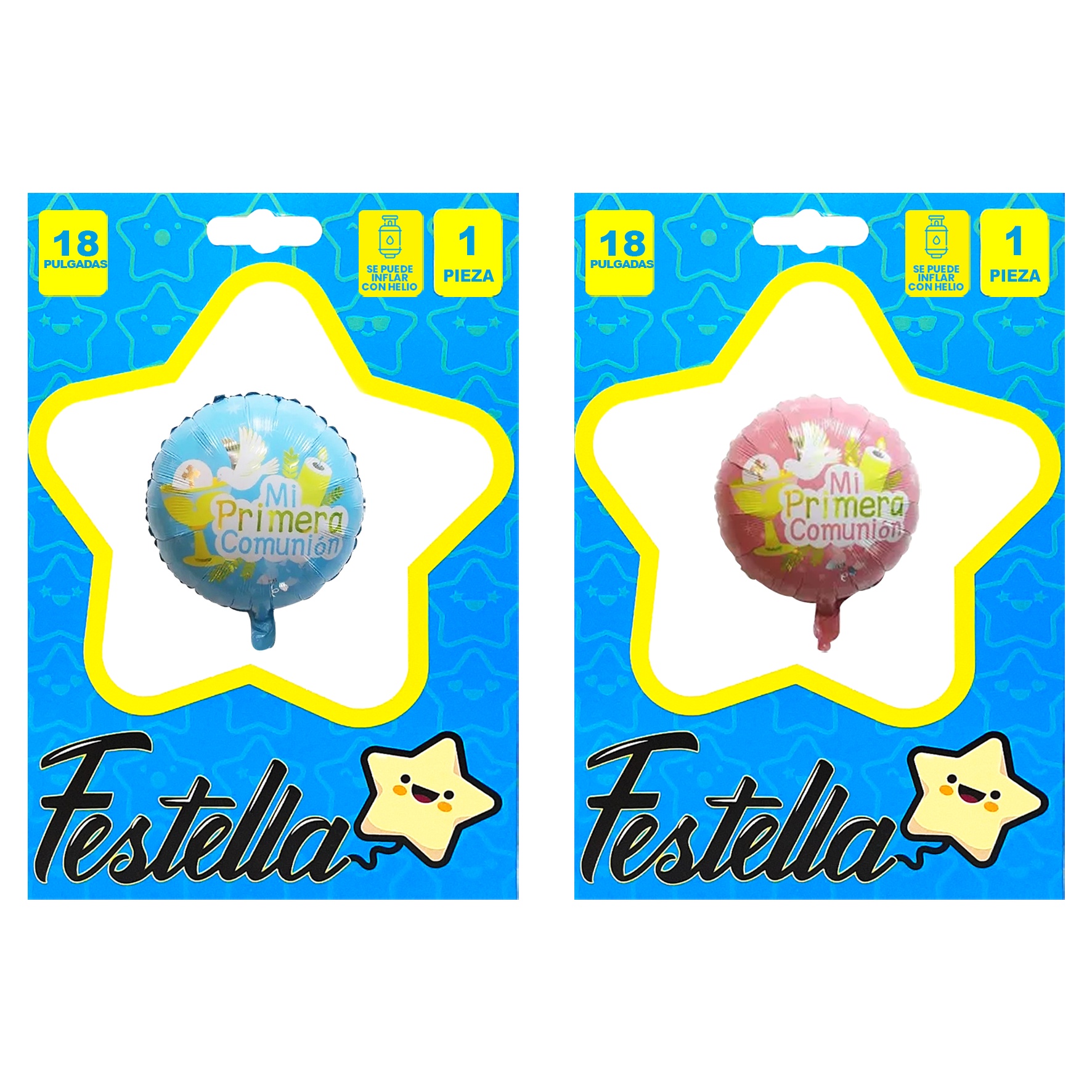 GLOBO MI PRIMERA COMUNION 18"(PQTX25)