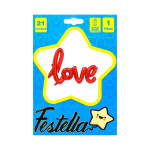 GLOBO LOVE ROJO 21" (PQTX25)