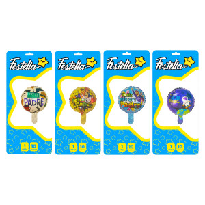 GLOBO FELIZ DIA DEL PADRE 10"(PQTX25).