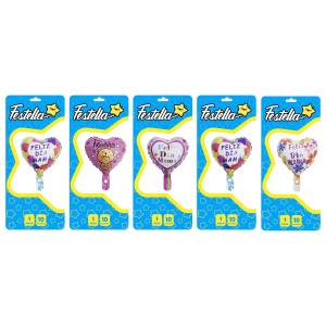GLOBOS CORAZON MAMA 10":
