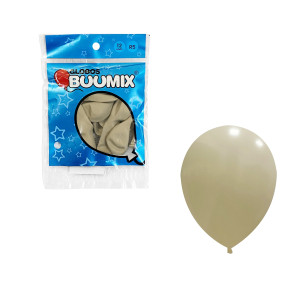 GLOBO DE LATEX LISO ARENA R5 X12