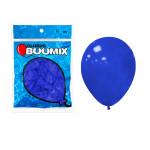GLOBO DE LATEX LISO AZUL R5 X12