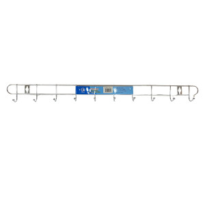 PERCHERO METALICO 10 PUESTOS 60CM (PQTX10)