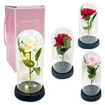 ROSA CON LUZ ENCAPSULADA,