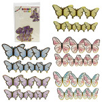 MARIPOSAS DECORATIVAS X10 (PQTX20)