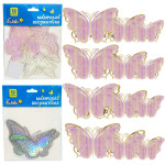 MARIPOSA DECORATIVA SURTIDA X12 (PQTX12)