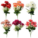 RAMO ROSAS ARTIFICIALES X6 35CM (CJX300)